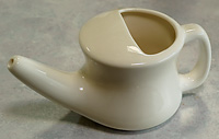 Neti pot for mrsa sinus irrigation