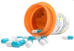 Antibiotic pills